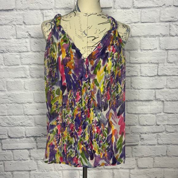 CAbi Tops - Vintage CAbi Floral Print Blouse Tank Style # 730